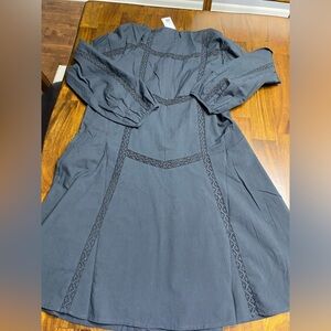 Outerknown Elliott Dress Size Small NWT in Black